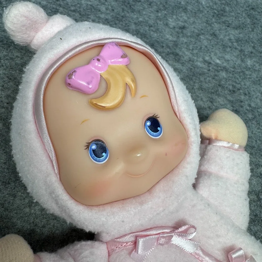 Fisher Price Flutterbye Dreams Pink Fleece Doll Lovey Security Blanket 15